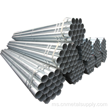 ERW SCH40 80 Karbon Keluli Karbon Galvanized Pipe
